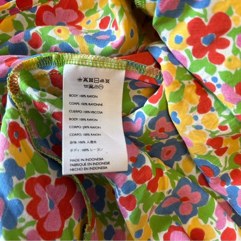 NWT Anthropologie Faithfull the Brand Shayna Midi Dress in La Fortuna Floral M - Picture 9 of 16